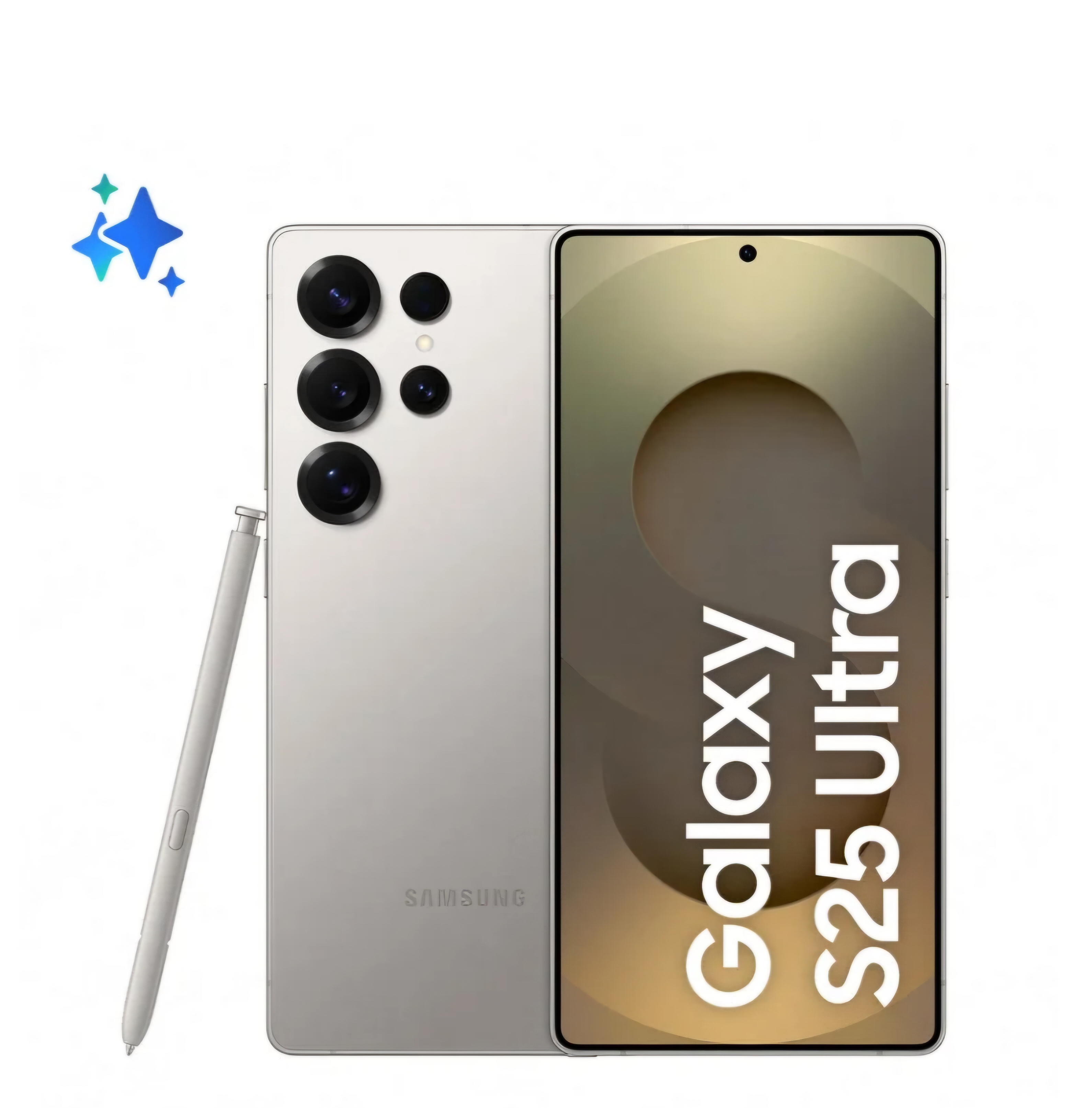 سامسونج جلاكسي إس 25 الترا  1تيرا .تيتانيوم رمادي